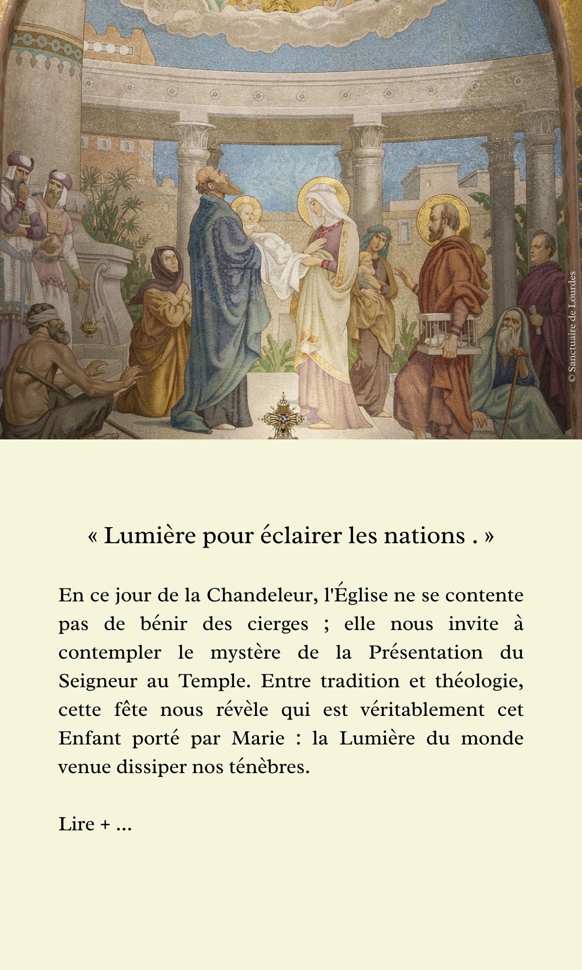 La Chandeleur : Mystère de Lumière et de Sacrifice
