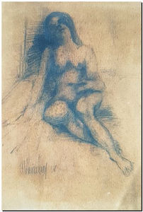 André Vereecken potlood tekening circa 1965 - 2