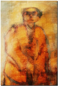 Tekening-schilderij door André Vereecken circa 1967