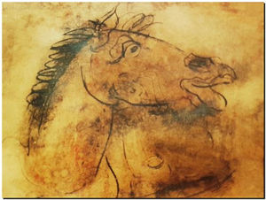 Tekening door André Vereecken circa 1967 - 1
