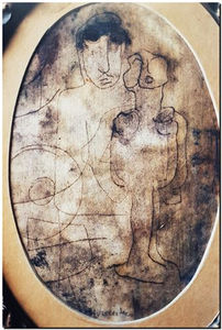 Tekening door André Vereecken circa 1967 - 2