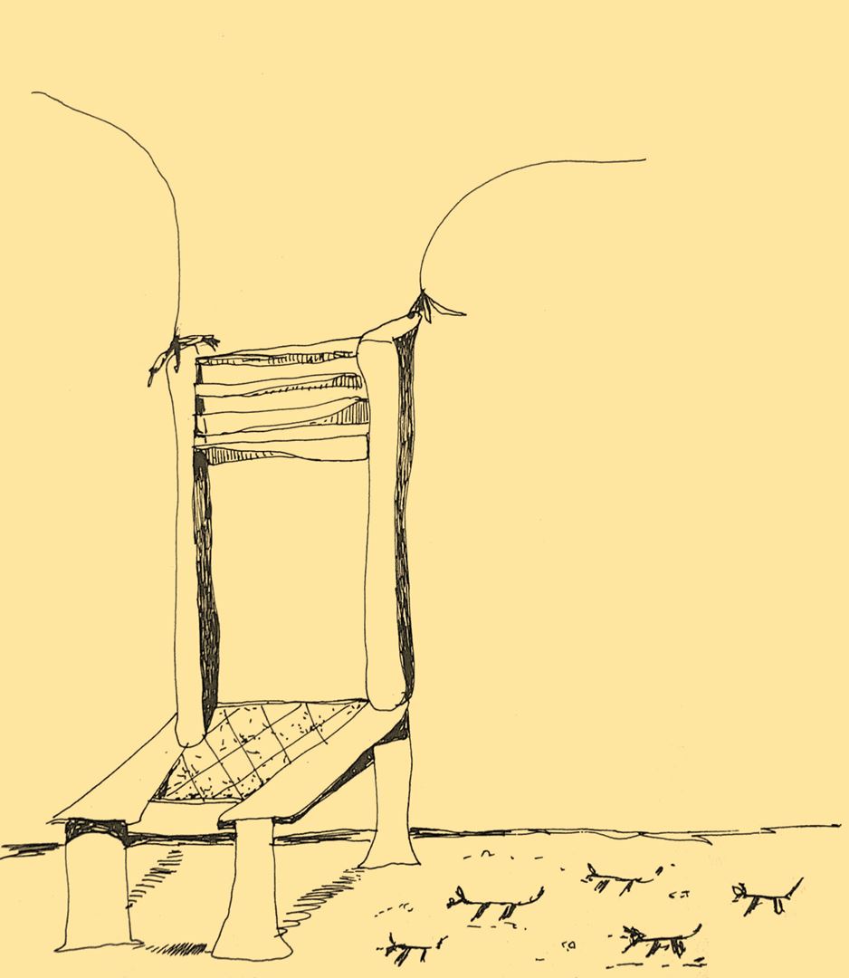 André Vereecken chinese inkttekening -1979
