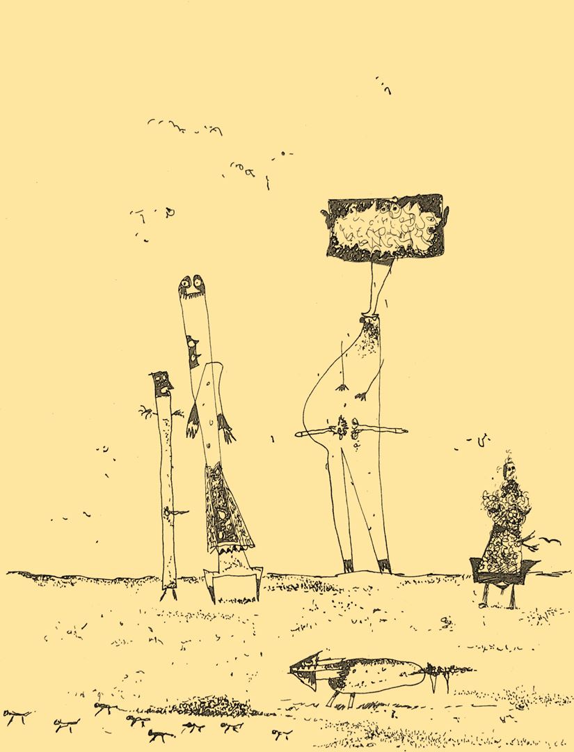 André Vereecken art encre de chine -1979
