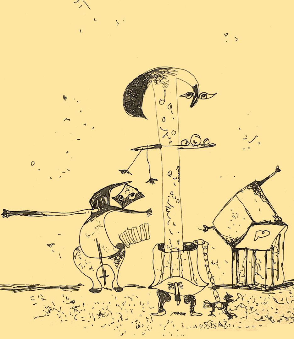 André Vereecken art encre de chine -1979
