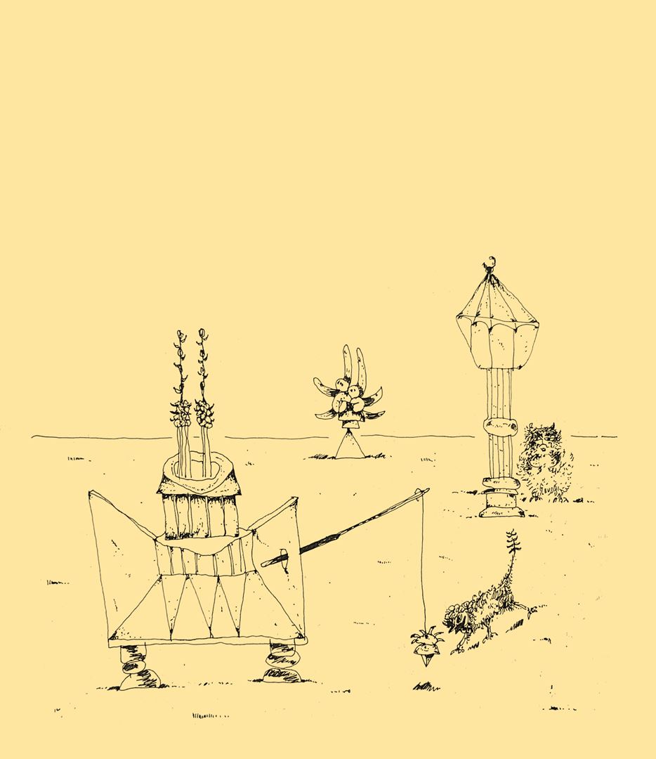 André Vereecken chinese inkttekening -1981
5