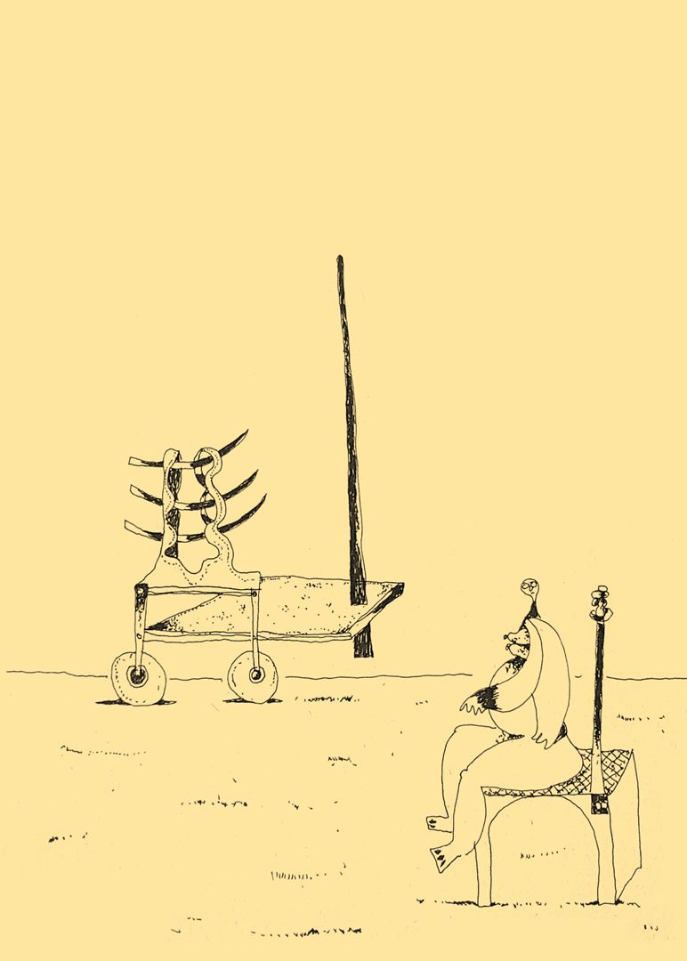 André Vereecken art encre de chine -1981
