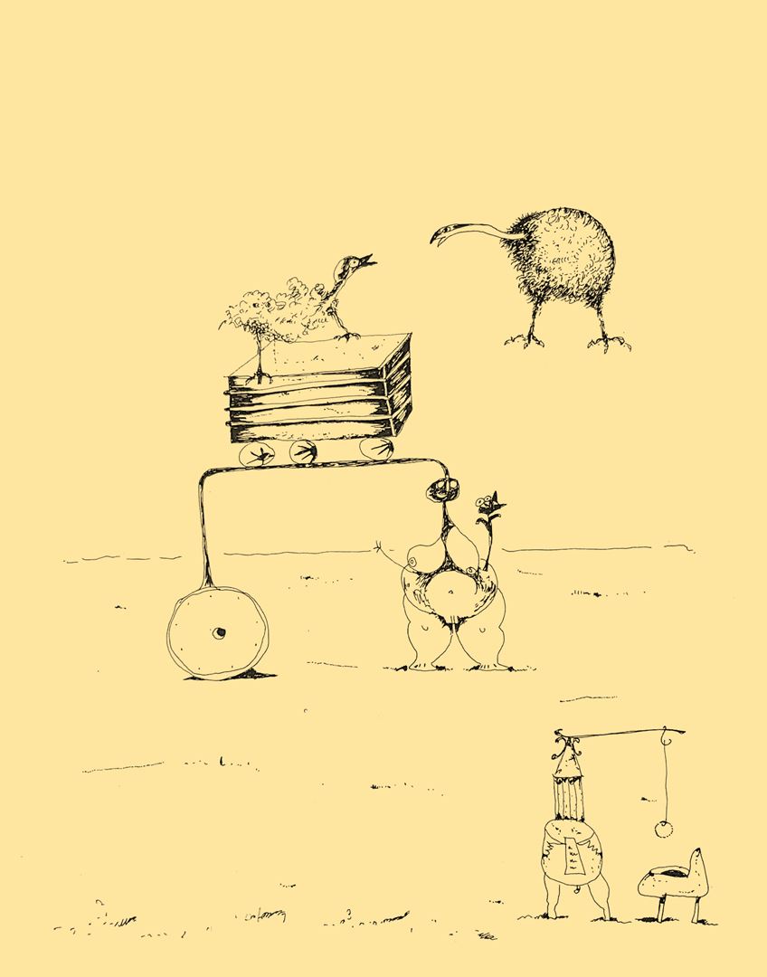 André Vereecken art encre de chine -1981
