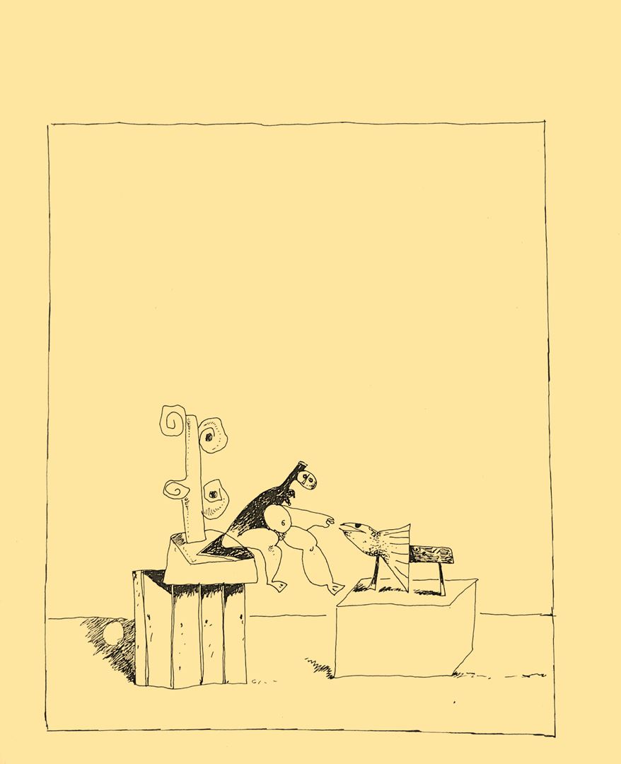 André Vereecken tekening inkt -1981
2