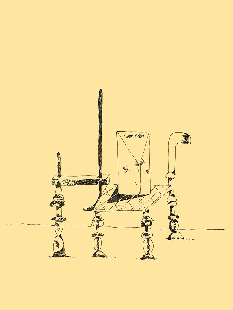 André Vereecken inkttekening -1981
4