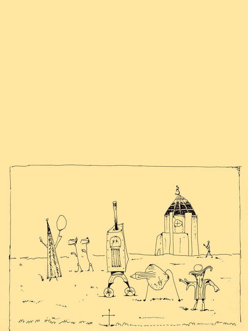 André Vereecken tekening inkt -1981
9