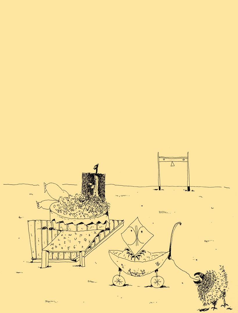 André Vereecken tekening inkt -1981
6