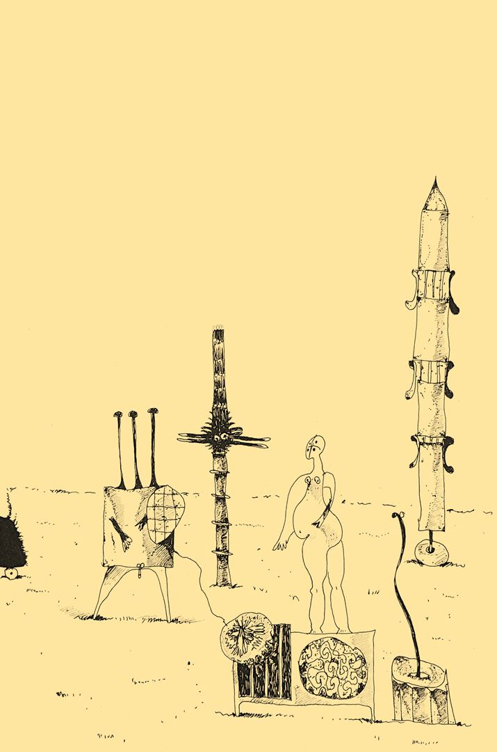 André Vereecken tekening inkt -1981
3