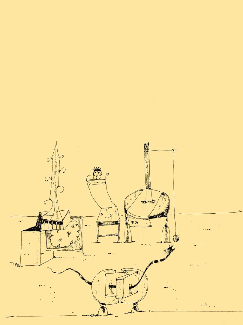 André Vereecken chinese inkttekening -1981
8