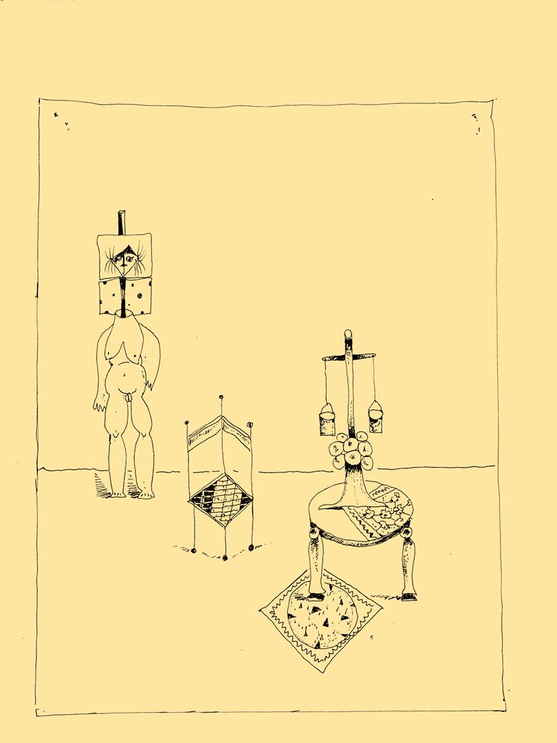 André Vereecken chinese inkttekening -1981
7