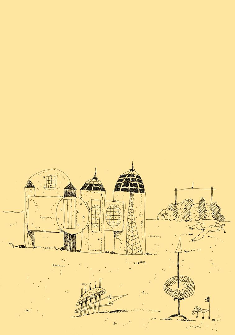 André Vereecken inkttekening -1981
8