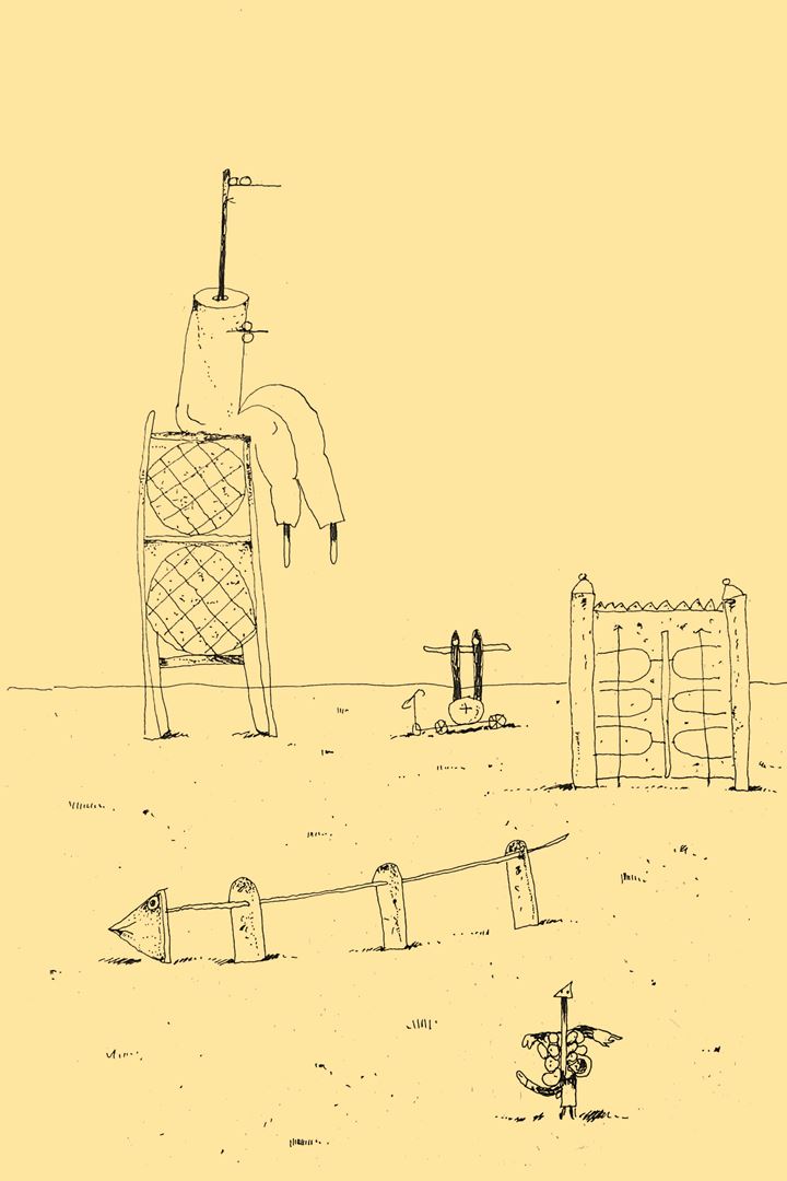 André Vereecken chinese inkttekening -1981
4