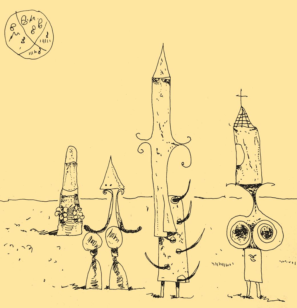 André Vereecken art encre de chine -1981
9