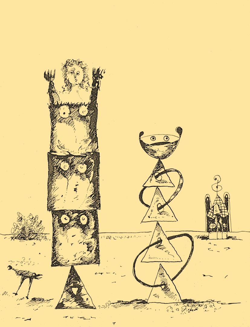 André Vereecken art encre de chine -1981
4