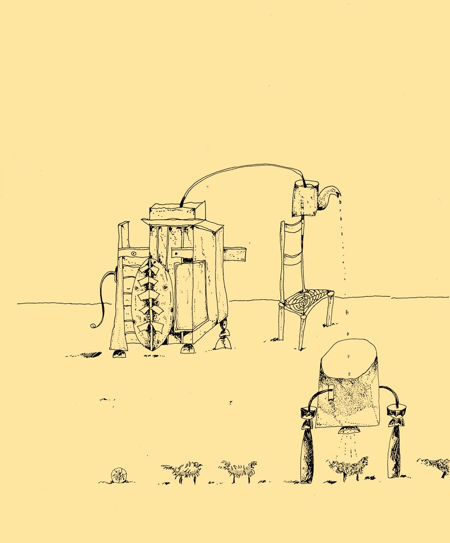 André Vereecken art encre de chine -1981
3