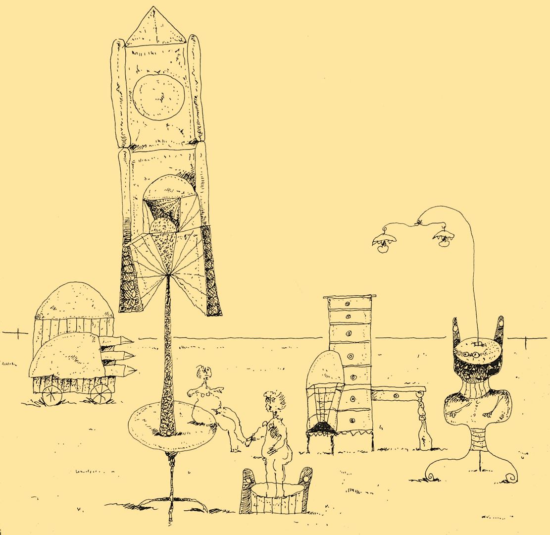 André Vereecken art encre de chine -1981
2