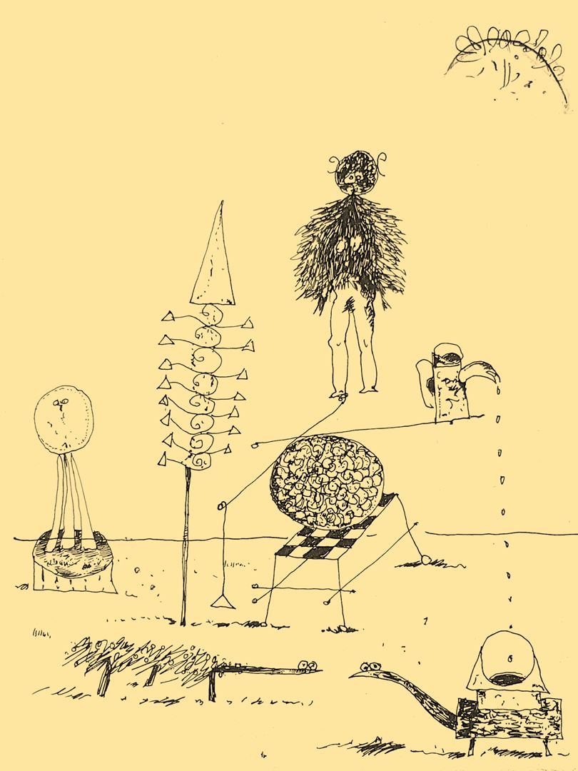 André Vereecken art encre de chine -1981
