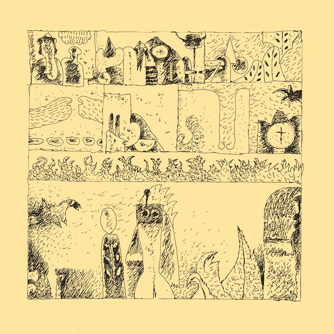 André Vereecken chinese inkttekening -1986
