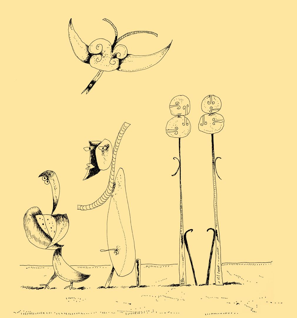 André Vereecken art encre de chine -1994
7