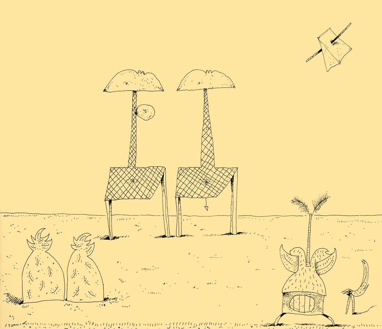 André Vereecken art encre de chine -1994
1