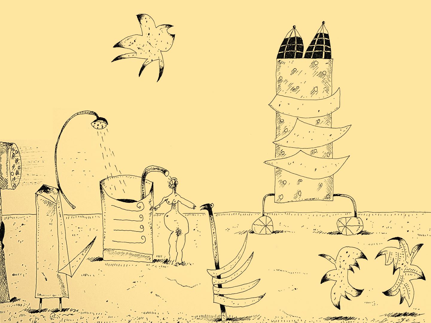 André Vereecken art encre de chine -1994
