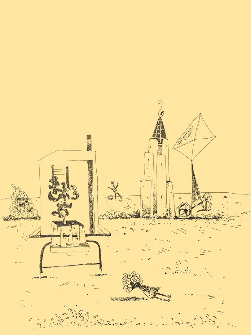 André Vereecken chinese inkttekening -1994
6