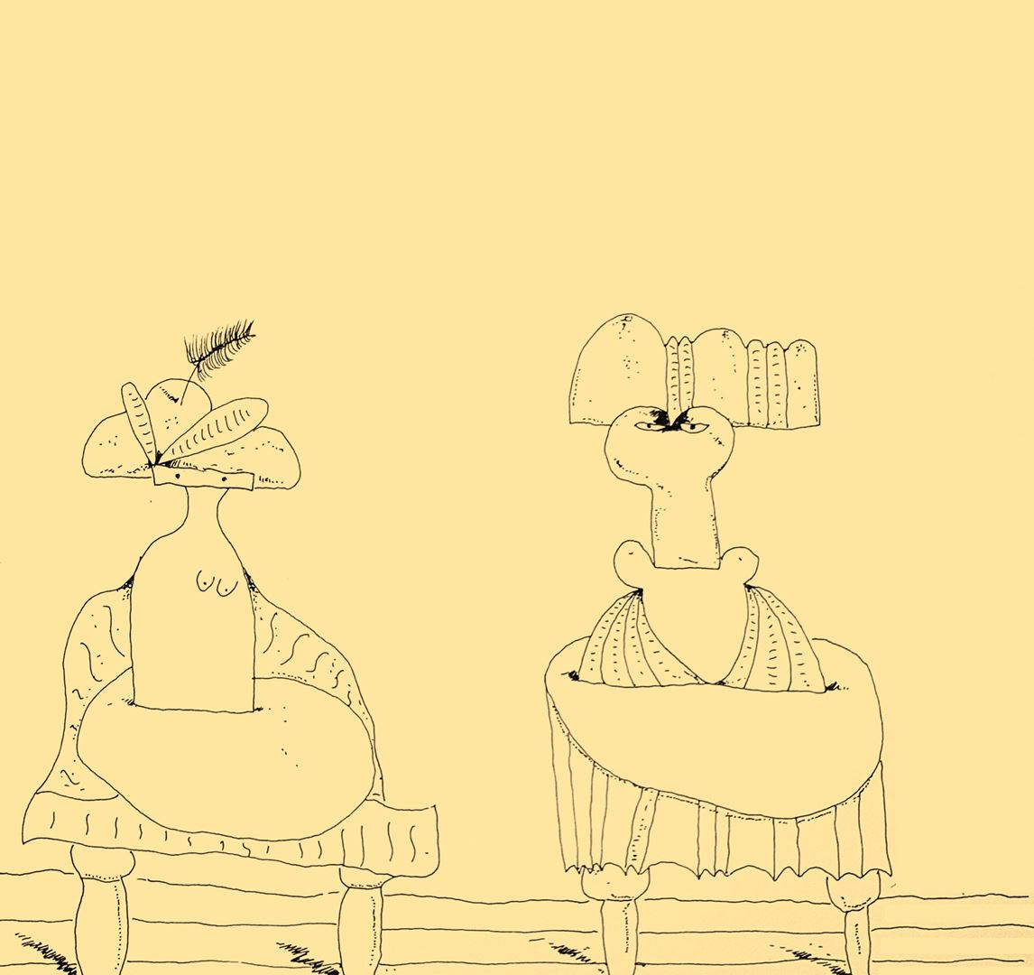 André Vereecken dessin encre de chine -1994
3