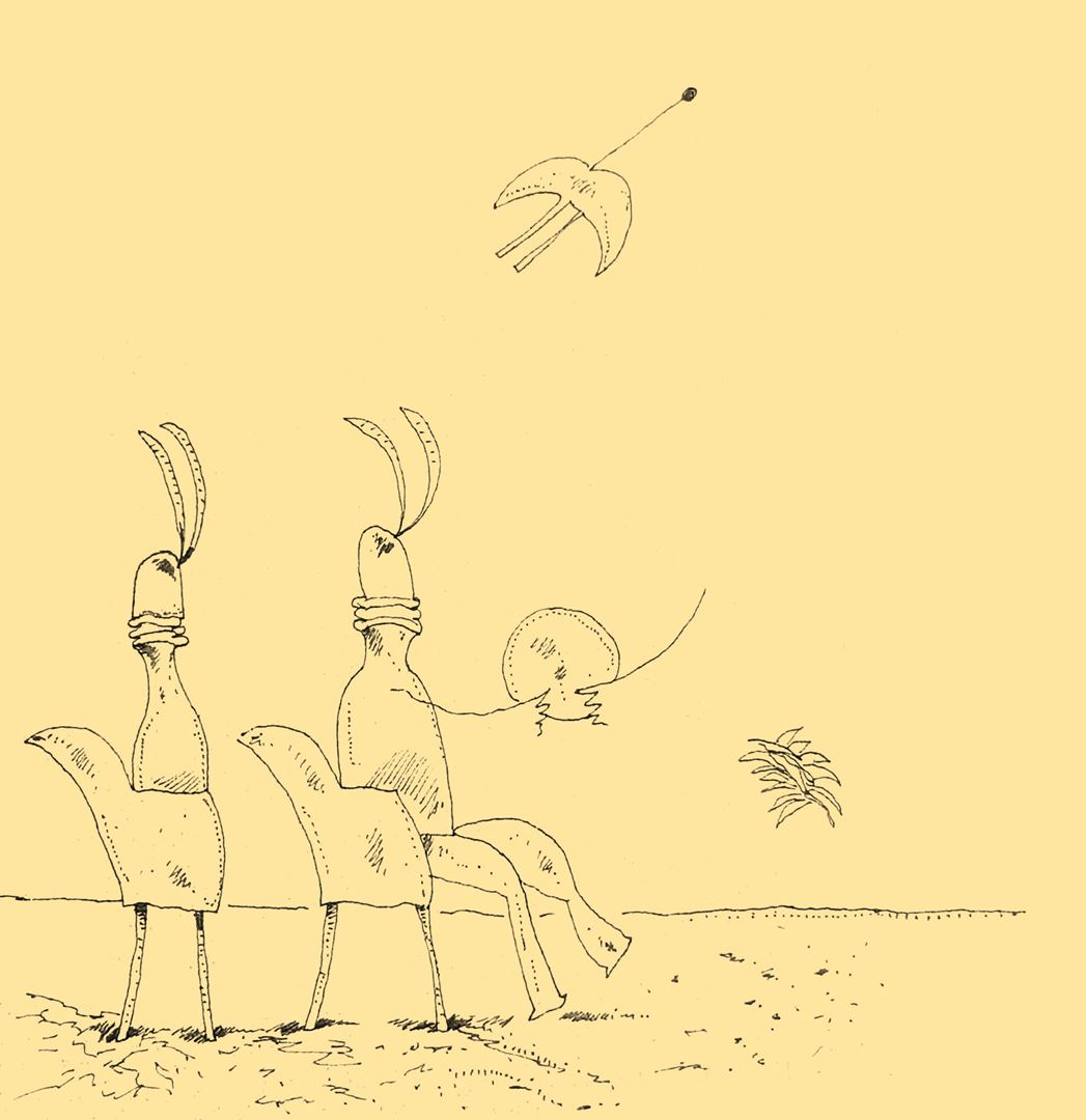 André Vereecken art encre de chine -1997
