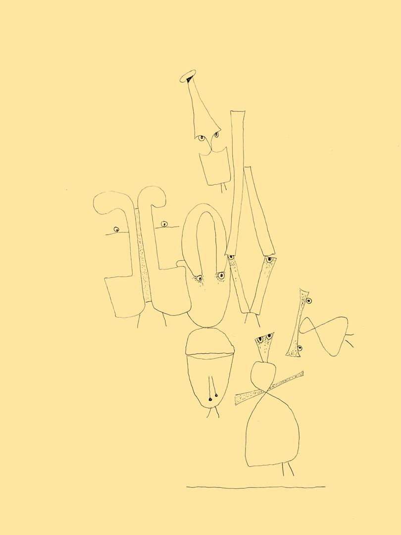 André Vereecken tekening inkt -1997
2