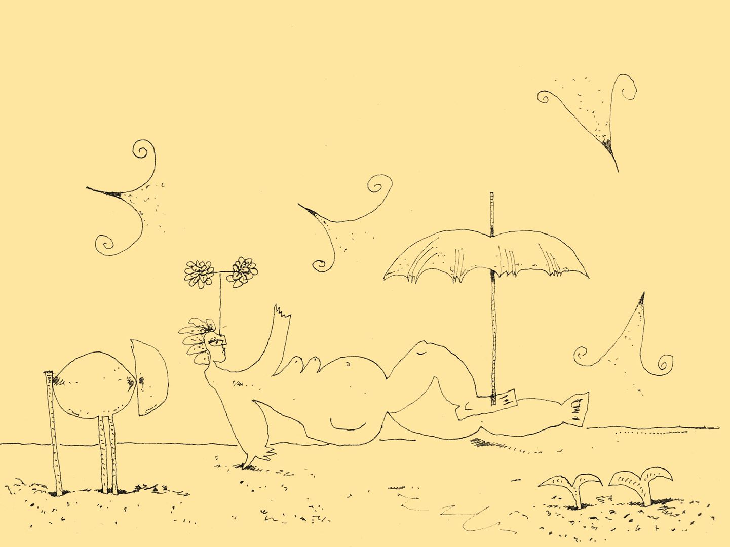 André Vereecken art encre de chine -1997
