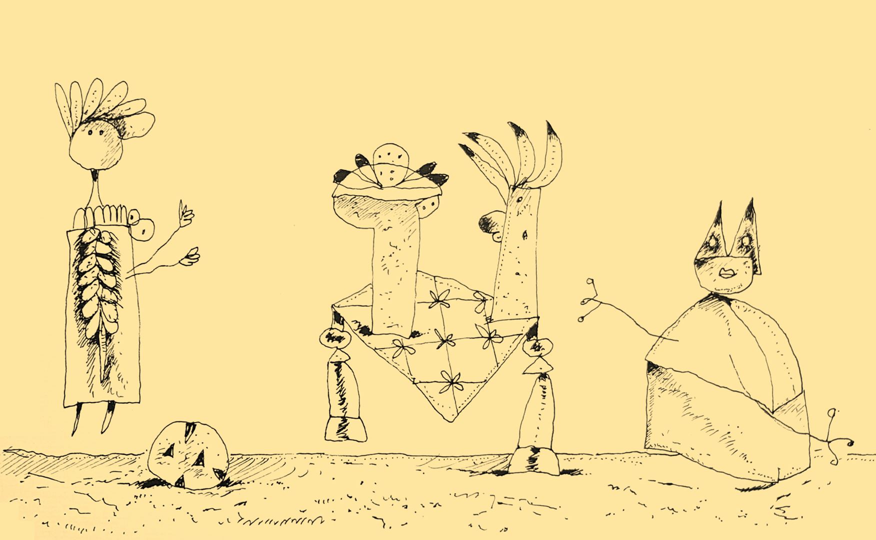 André Vereecken art encre de chine -1998
