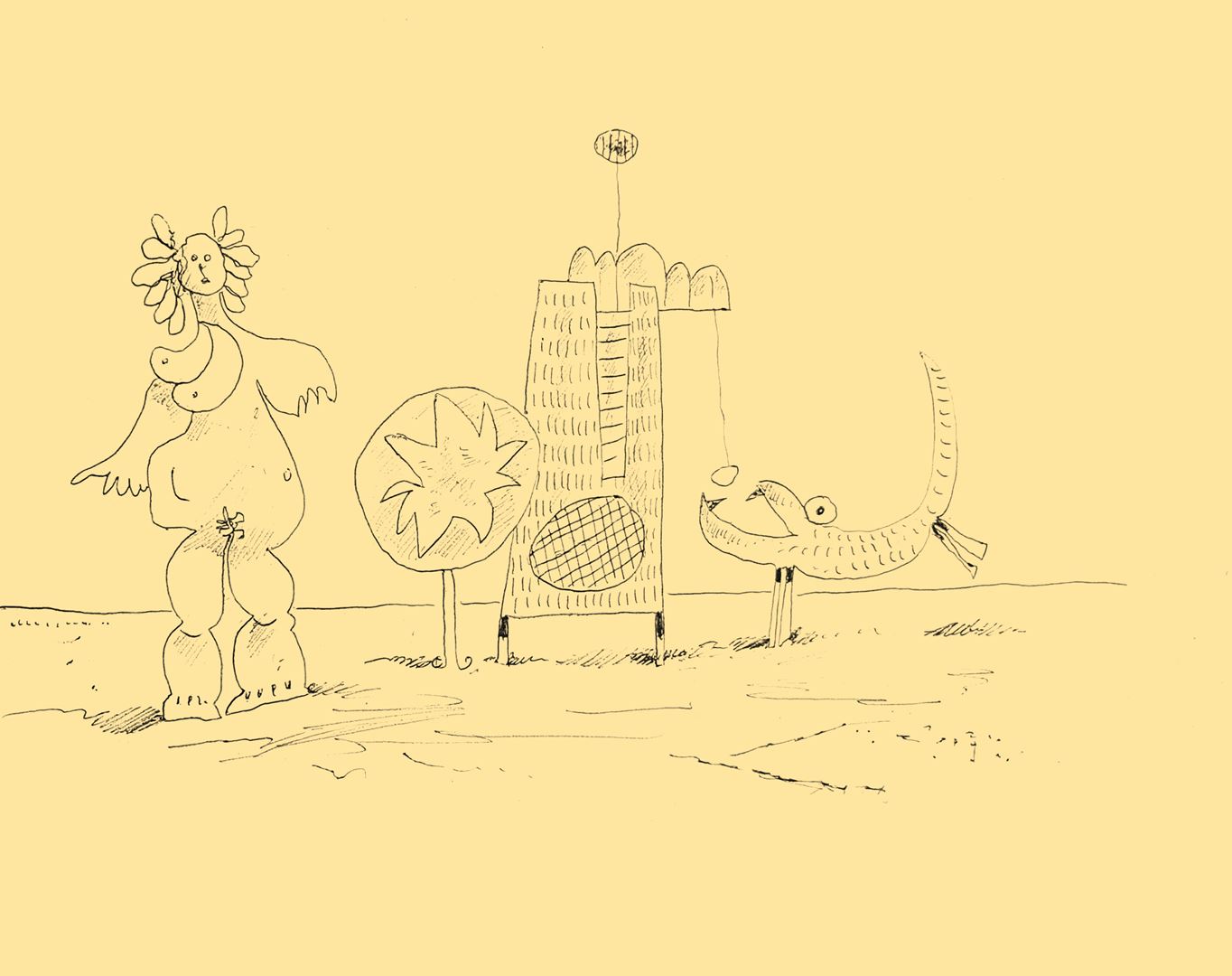 André Vereecken art encre de chine -1998
