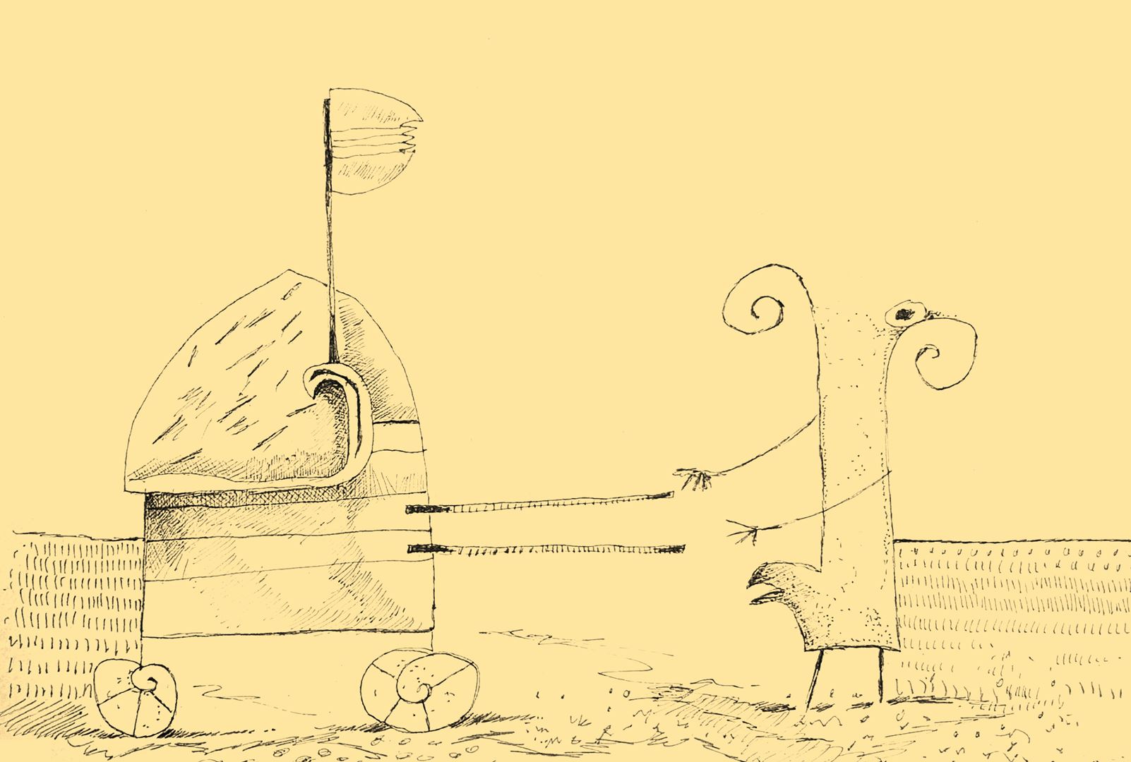 André Vereecken art encre de chine -1998
2