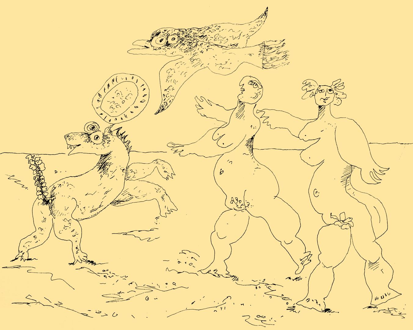 André Vereecken art encre de chine -1999
