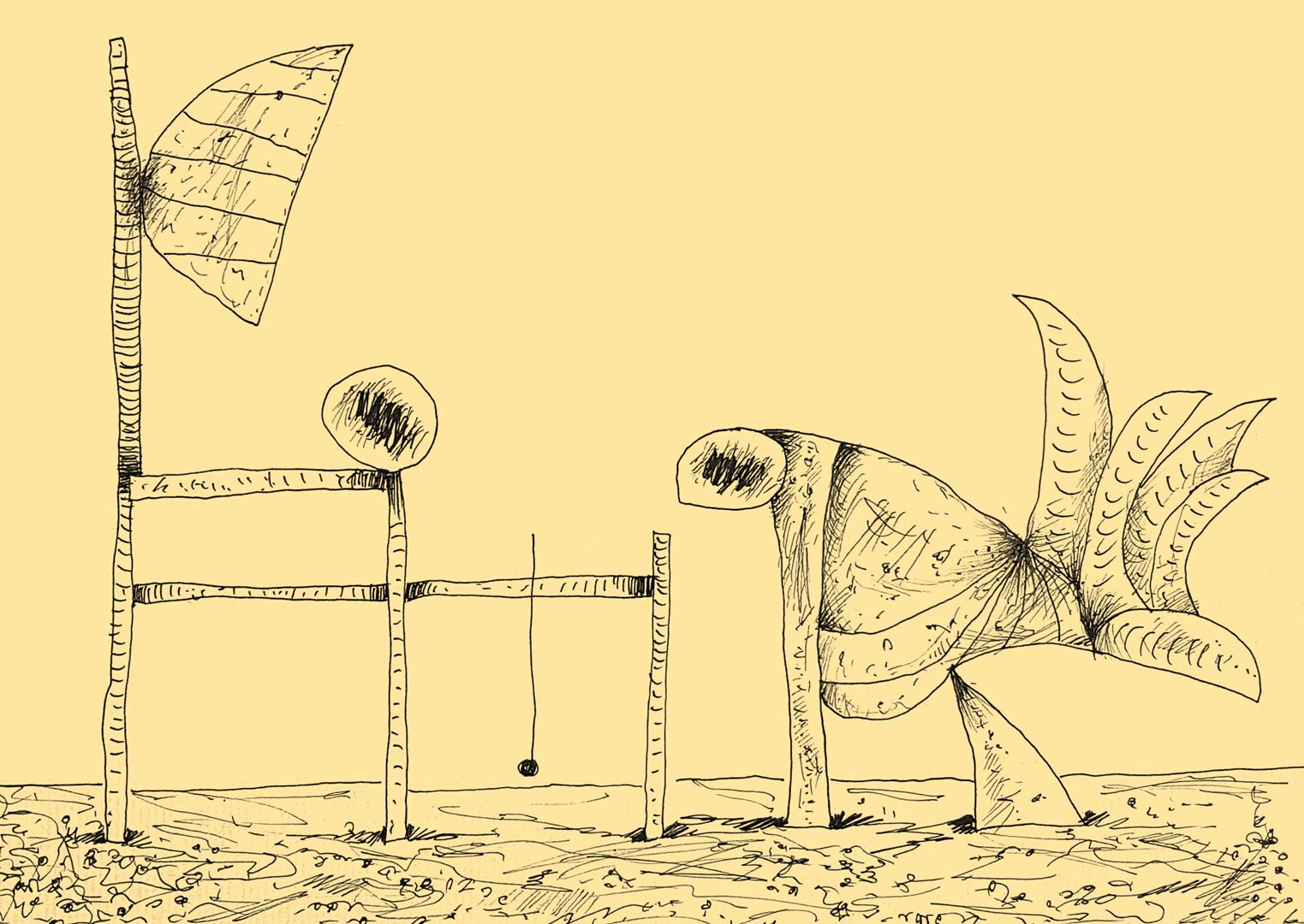 André Vereecken tekening inkt -2001
6