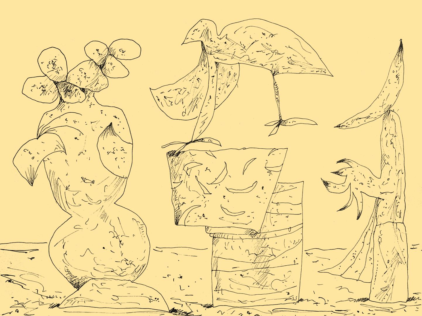 André Vereecken tekening inkt -2001
2