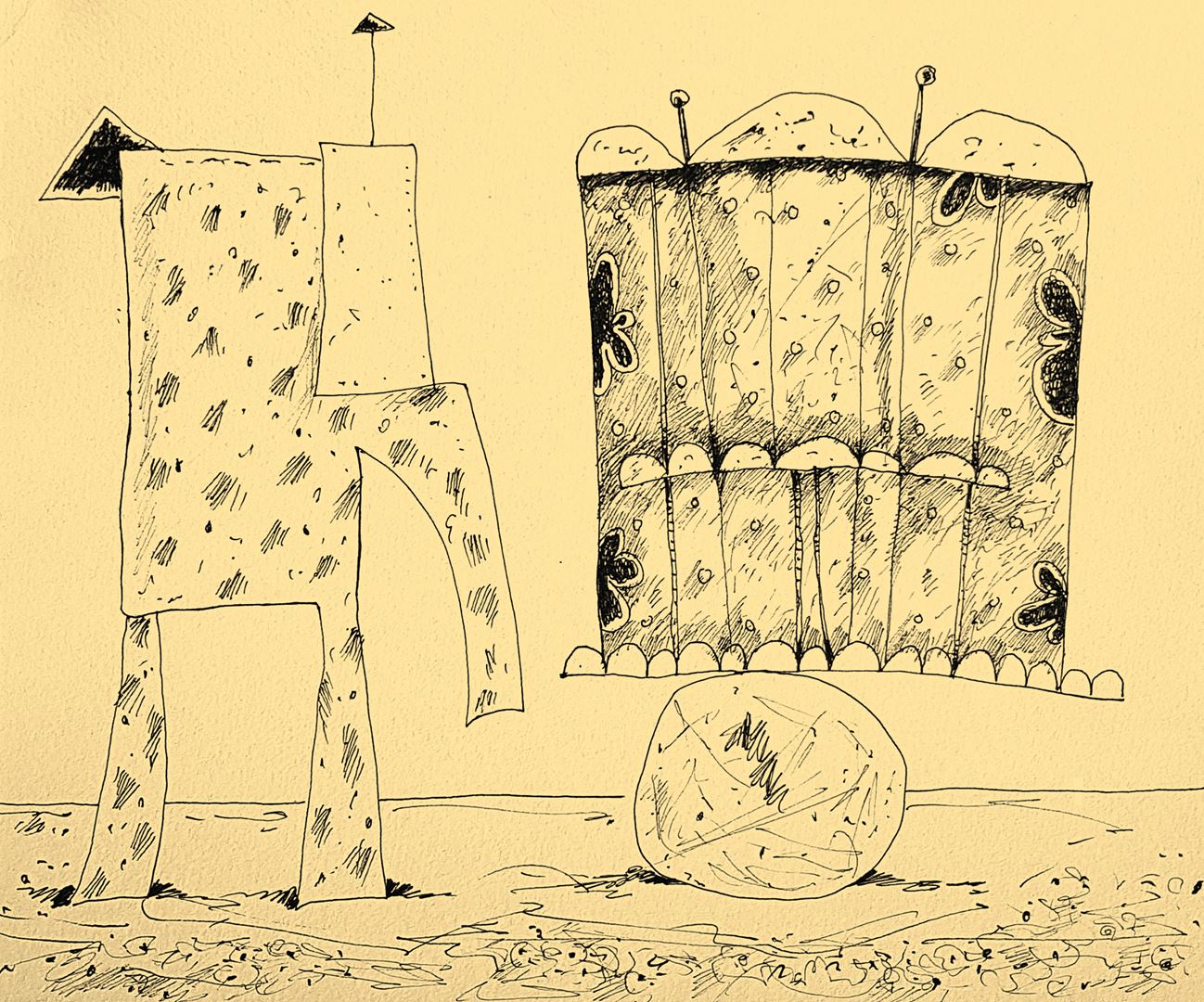 André Vereecken art encre de chine -2001
7