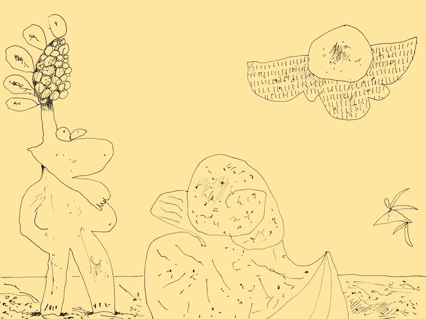 André Vereecken dessin encre de chine -2001
4