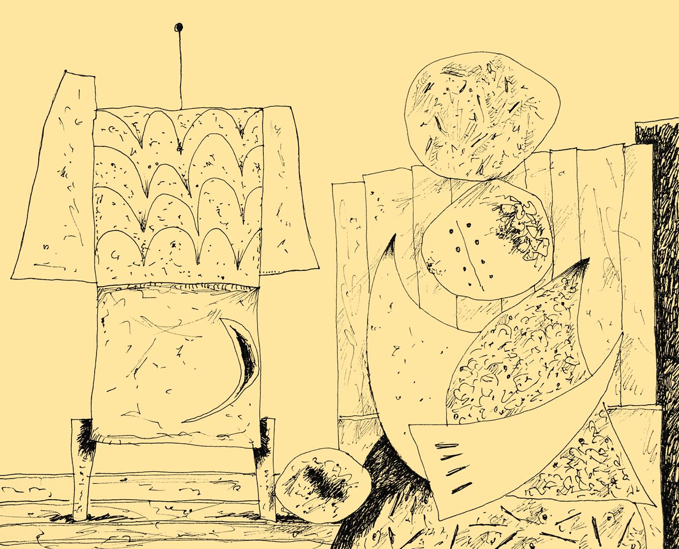 André Vereecken inkttekening -2002
4