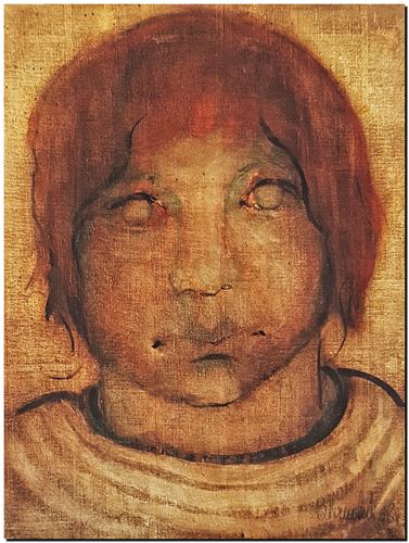 Peinture de l'artiste André Vereecken réalisée en 1968. Schilderij van kunstenaar André Vereecken gemaakt in 1968. - 1968.07 - PHOTO (alb7)