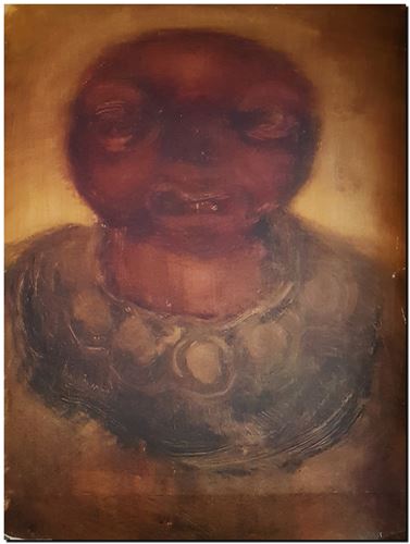 Peinture de l'artiste André Vereecken réalisée en 1968 (environ). Schilderij van kunstenaar André Vereecken gemaakt circa 1968. - 1968 (circa).06 - PHOTO (alb10)