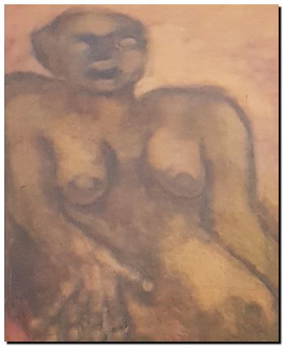 Peinture de l'artiste André Vereecken réalisée en 1968 (environ). Schilderij van kunstenaar André Vereecken gemaakt circa 1968. - 1968 (circa).08 - PHOTO (alb10)