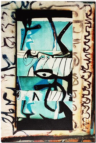 Peinture de l'artiste André Vereecken réalisée en 1972 (environ). Schilderij van kunstenaar André Vereecken gemaakt circa 1972. - 1972 (circa).26 - PHOTO (alb1)