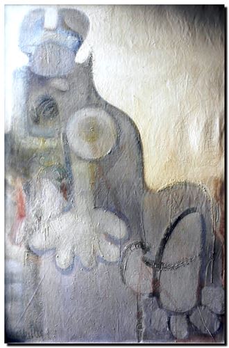 Peinture de l'artiste André Vereecken réalisée en 1972 (environ). Schilderij van kunstenaar André Vereecken gemaakt circa 1972. - 1972 (circa).06 - DIAPO