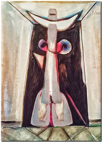 Peinture de l'artiste André Vereecken réalisée en 1972 (environ). Schilderij van kunstenaar André Vereecken gemaakt circa 1972. - 1972 (circa).41 - PHOTO (alb6)