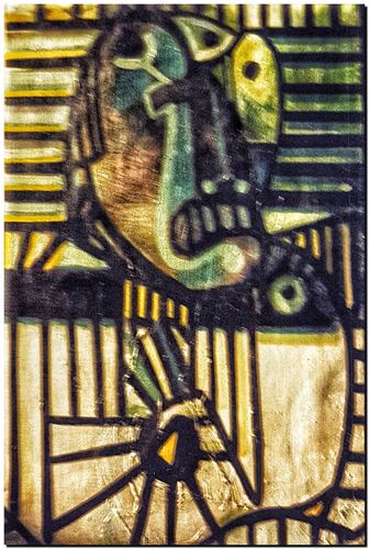 Peinture de l'artiste André Vereecken réalisée en 1972 (environ). Schilderij van kunstenaar André Vereecken gemaakt circa 1972. - 1972 (circa).37 - PHOTO (alb6)